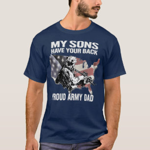 Meine Söhne haben einen militärischen Vater mit  T-Shirt