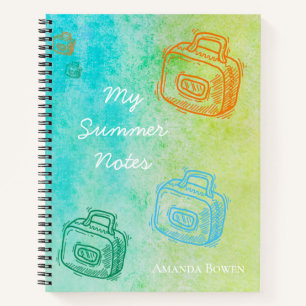 Meine Sommernotizen Notizbuch