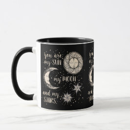 Meine Sonne, mein Mond, meine Sterne Tasse
