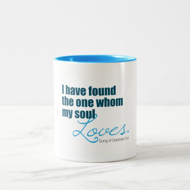 Meine Soul-Lieben Zweifarbige Tasse (Mittel)