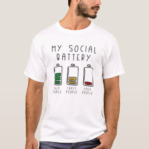 Meine Sozialbatterie T-Shirt