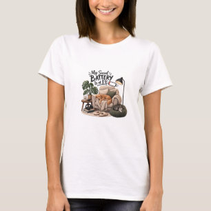 Meine soziale Batterie ist bei 1% Introvertierter T-Shirt