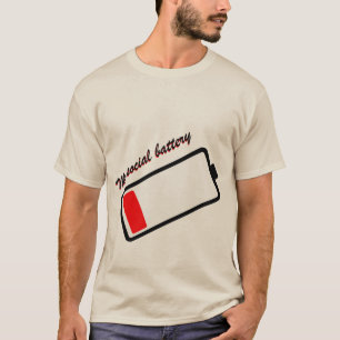Meine soziale Batterie – Niedrigenergie-Introverti T-Shirt