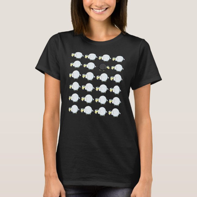 Meine Spin von Prinzessin Diana Holiday Black Shee T-Shirt (Vorderseite)