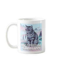 Meine spirituelle Wächter Cat Tasse