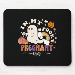 Meine Spooky schwangere Era Ghost Halloween Schwan Mousepad