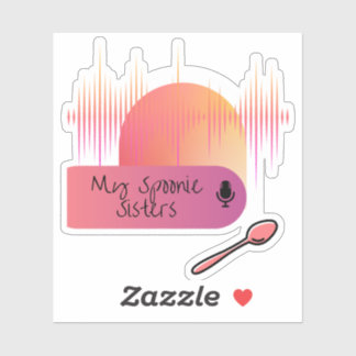 Meine Spoonie Schwester Vinyl Sticker