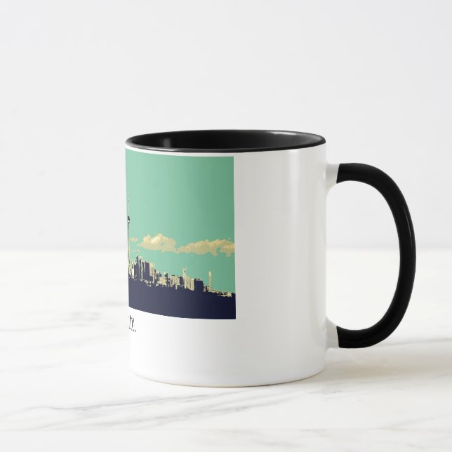 Meine Stadtkaffee-Tasse Tasse (Rechts)