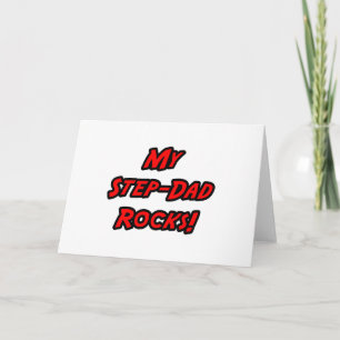 Meine Step-Vater Rocks Karte