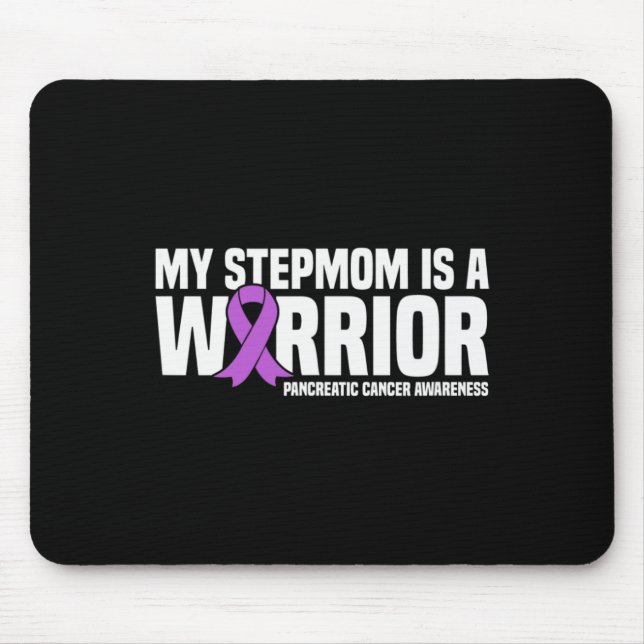 Meine Stepmutter ist ein Krieger-Bauchspeicheldrüs Mousepad (Vorne)