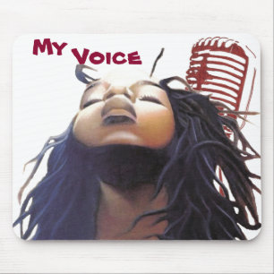 meine Stimme Mousepad