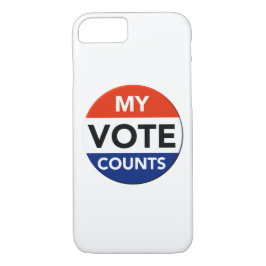 Meine Stimme zählt Case-Mate iPhone Hülle