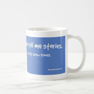 Meine Stimmen erzählen mir Geschichten Kaffeetasse