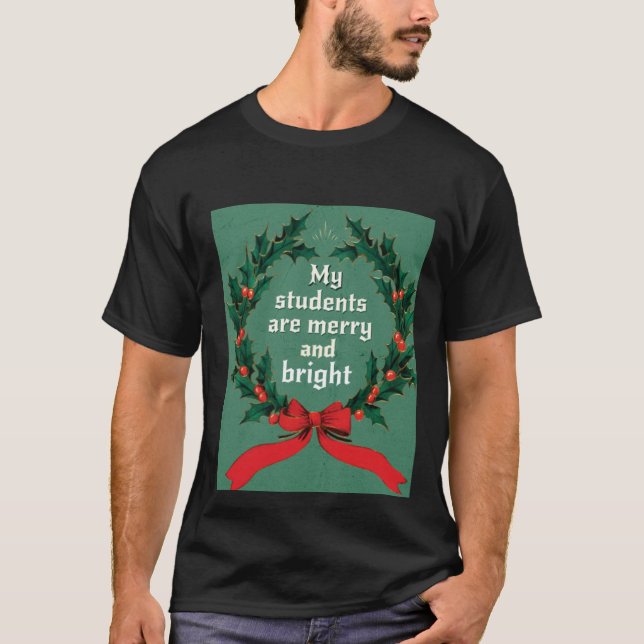MEINE STUDENTEN SIND LEICHTER UND HELLER klassisch T-Shirt (Vorderseite)
