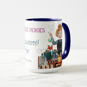 Meine Super-Science-Kaffee-Tasse - ich bin hartnä Tasse