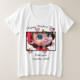 Meine supercoole Mutter Große Größe T-Shirt