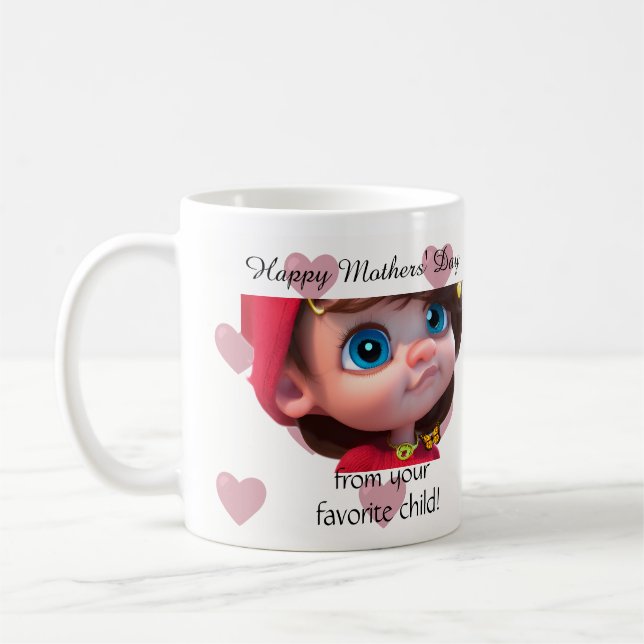 Meine supercoole Mutter Kaffeetasse (Links)