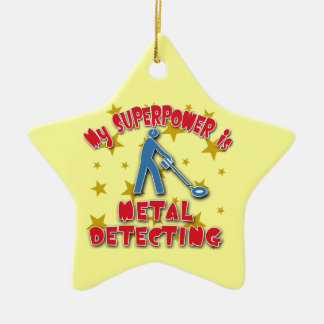 Meine Supermacht ist Metallentdeckung Keramikornament