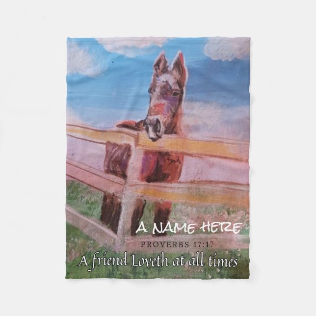 Meine süße Jamie pastel Fleecedecke (Vorderseite)