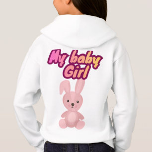 Meine süße kleine Mädchen-Häschen Hoodie