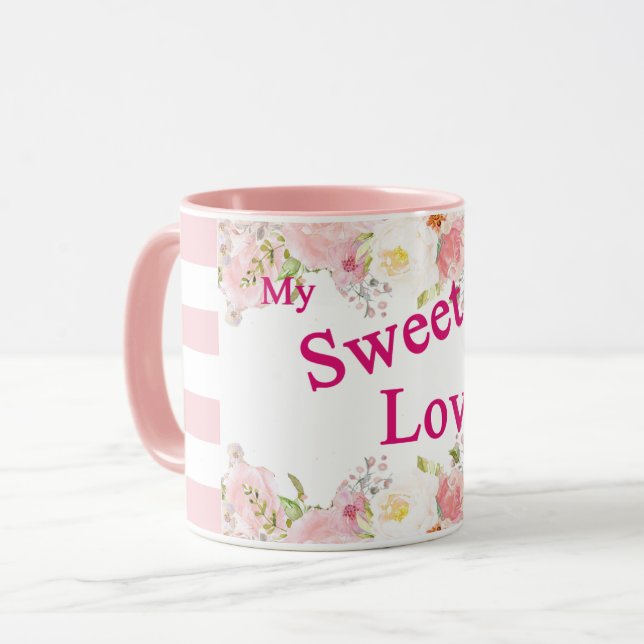 Meine süße Liebe Tasse (Vorderseite Links)