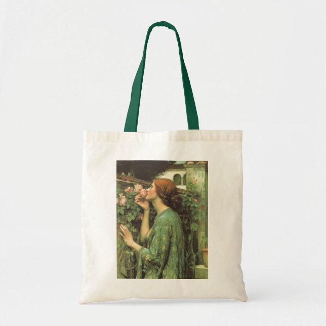 Meine süße Rose, oder Soul der Rose von Waterhouse Tragetasche (Vorne)