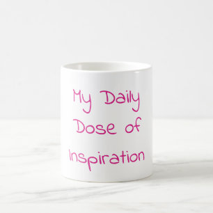Meine tägliche Dosis Inspiration Kaffeetasse