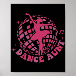 Meine Tante Era Tance Tante Mothers Day Poster