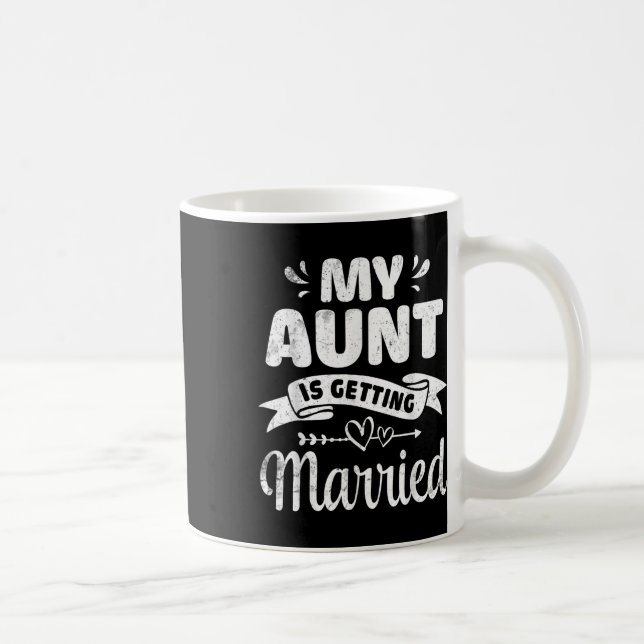 Meine Tante heiratet Hochzeit Heiratet Onkel Nicht Kaffeetasse (Rechts)
