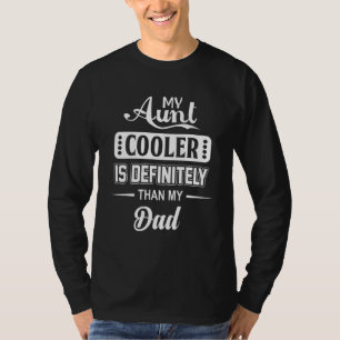 Meine Tante ist definitiv Cool als meine Coole Tan T-Shirt