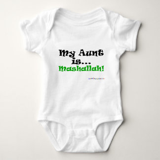 Meine Tante ist Mashallah! Baby Strampler