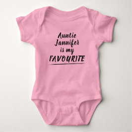 Meine Tante ist mein Liebling Baby Strampler