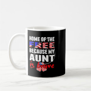 Meine Tante ist mutig Heimat der freien 2proud Arm Kaffeetasse