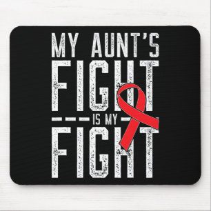 Meine Tante kämpft gegen den Blutkrebs Mousepad