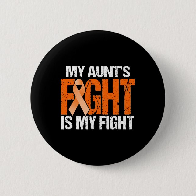 Meine Tante kämpft gegen Leukämie, Bewusstsein ode Button (Vorderseite)