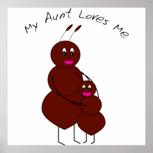 Meine Tante Lieben Ich Poster