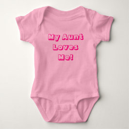 Meine Tante Loves Me! Einteiliges Shirt mit