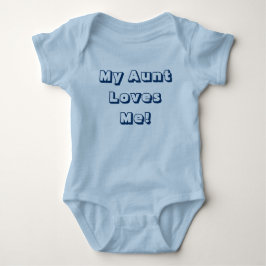 Meine Tante Loves Me! Einteiliges Shirt mit