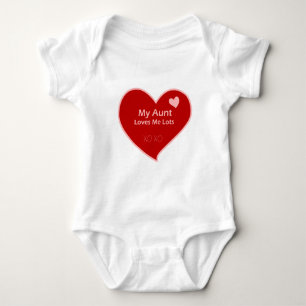 Meine Tante Loves Me Lots Baby Strampler