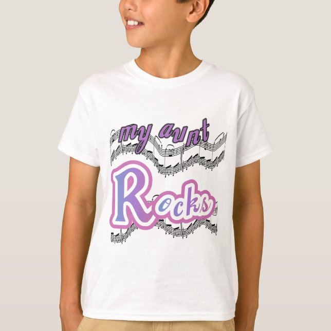 Meine Tante Rocks Tshirts und Geschenke (Vorderseite)