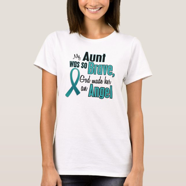 Meine Tante war so tapfer, dass sie ein Engel-T -  T-Shirt (Vorderseite)
