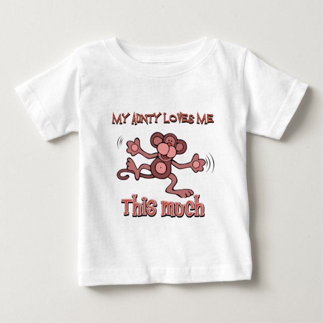 Meine Tanten-Lieben ich dieses viel Baby T-shirt (Vorderseite)