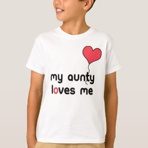 Meine Tanten-Lieben ich roter Herz-Ballon T-Shirt