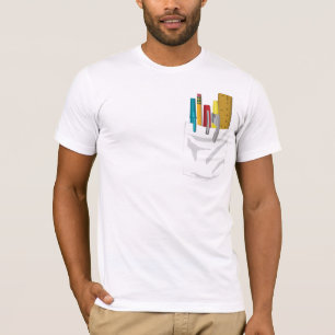 Meine Tasche. Meine Stifte. (Weiß) T-Shirt