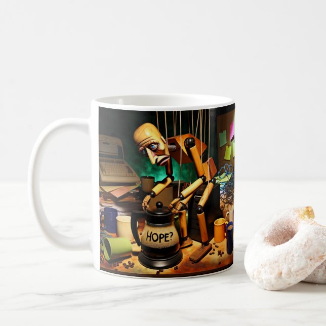 Meine Tasse hasst Morgen auch (Mit Donut)