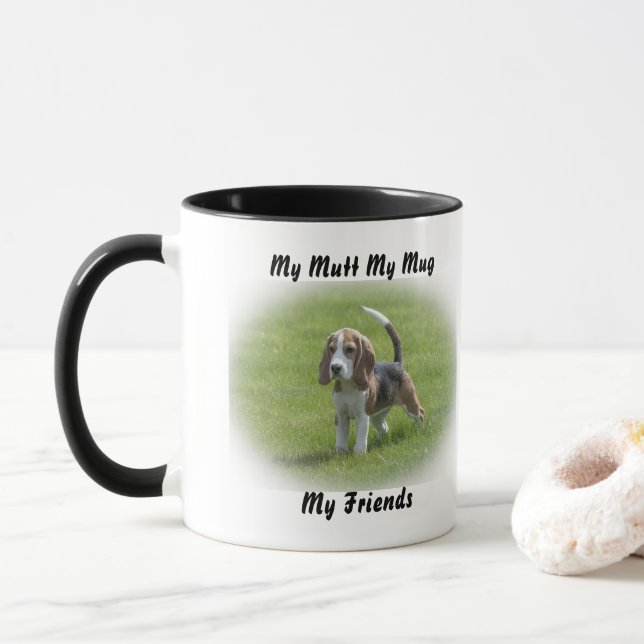Meine Tasse Mutt meine Freunde. (Mit Donut)
