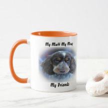 Meine Tasse Mutt meine Freunde.