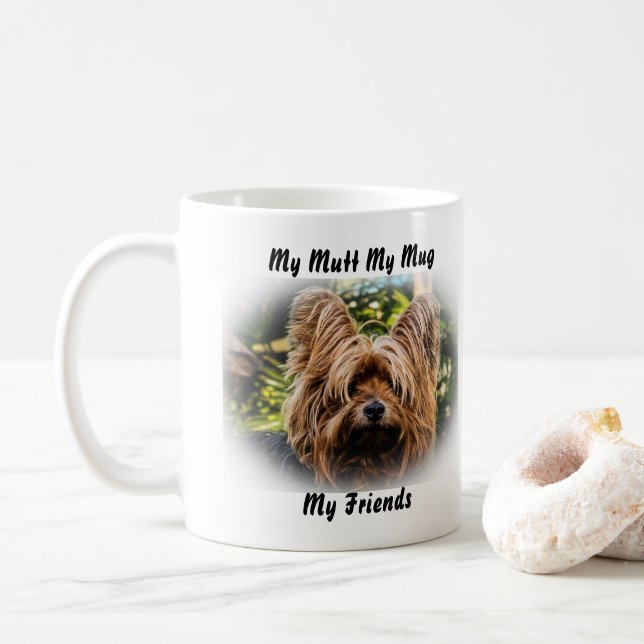 Meine Tasse Mutt meine Freunde. (Mit Donut)