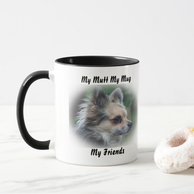 Meine Tasse Mutt meine Freunde. (Mit Donut)