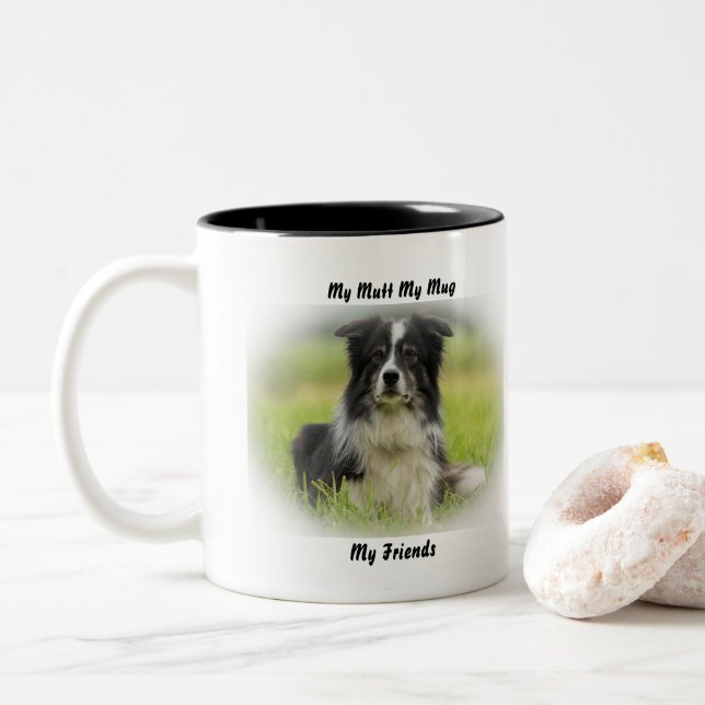 Meine Tasse Mutt meine Freunde. (Mit Donut)